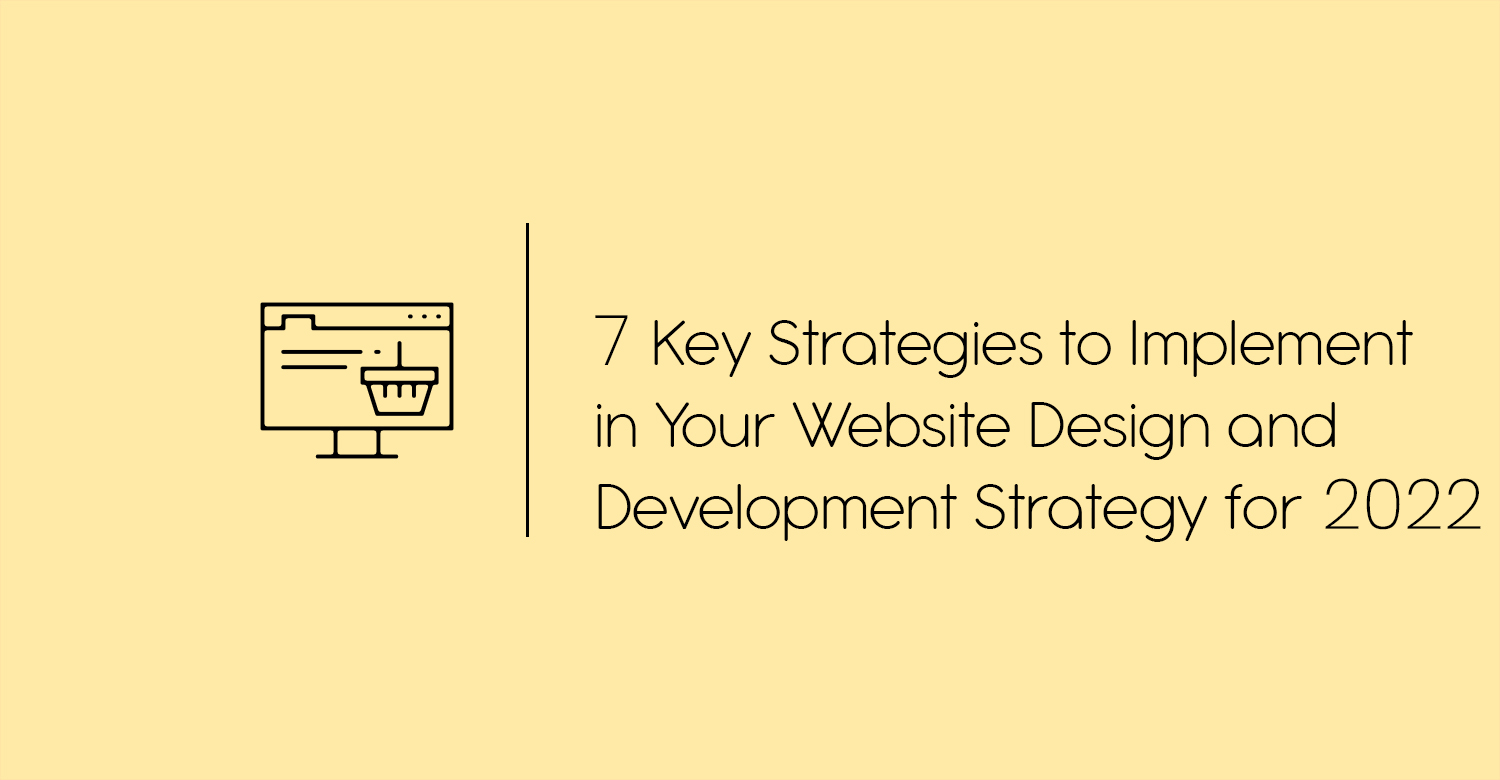 Web Design Development Strategies